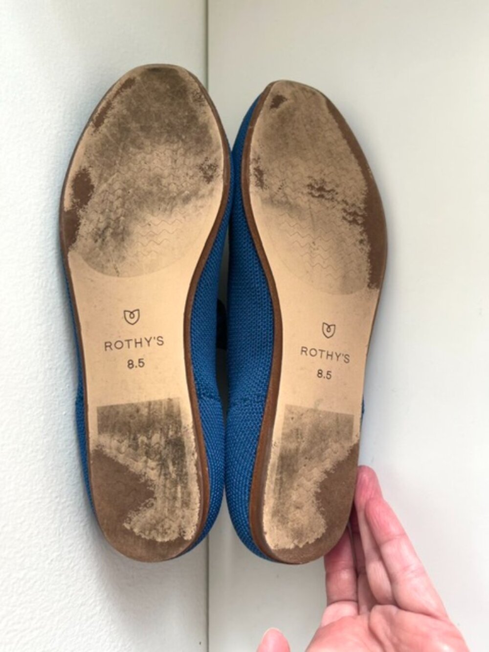 Rothy's The Square Mary Jane in Cobalt Blue | Size 8.5 - Picture 6 of 6